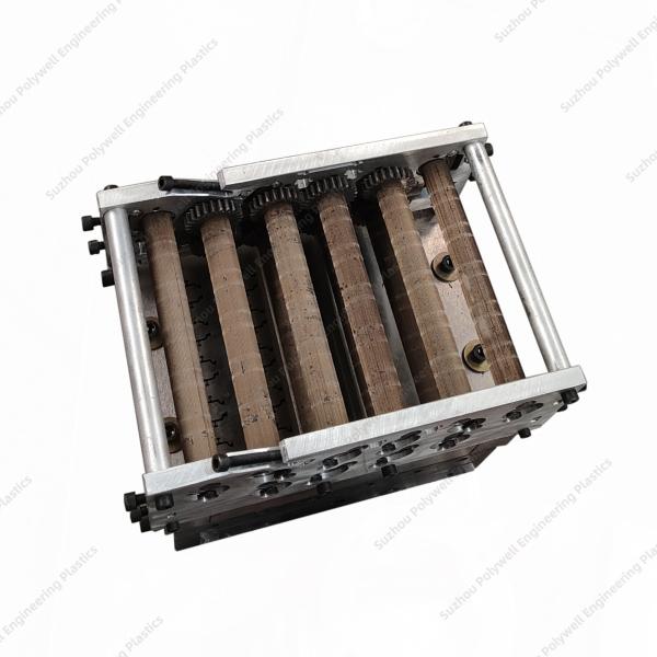 Electroplating Surface Plastic Molding Tool PA Steel Extrusion Mold Used for Extruder Production Line