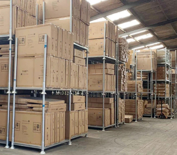Metal Industrial Stacking Rack Storage Stackable Pallet Racking
