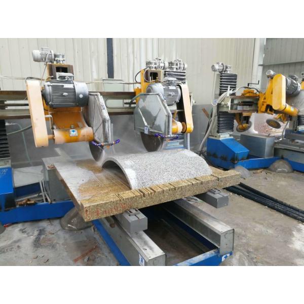 Double-Blade Automatic and Automatic Gantry-Fixed Edge Trimming Machine for Stone Edge Cutting