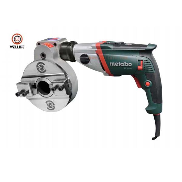 OD Mounted Pipe Cutting And Beveling Machine Auto Feed Electric Driven