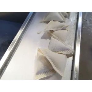 Buy cheap automatic samosa making machine, triangle dumpling machine product