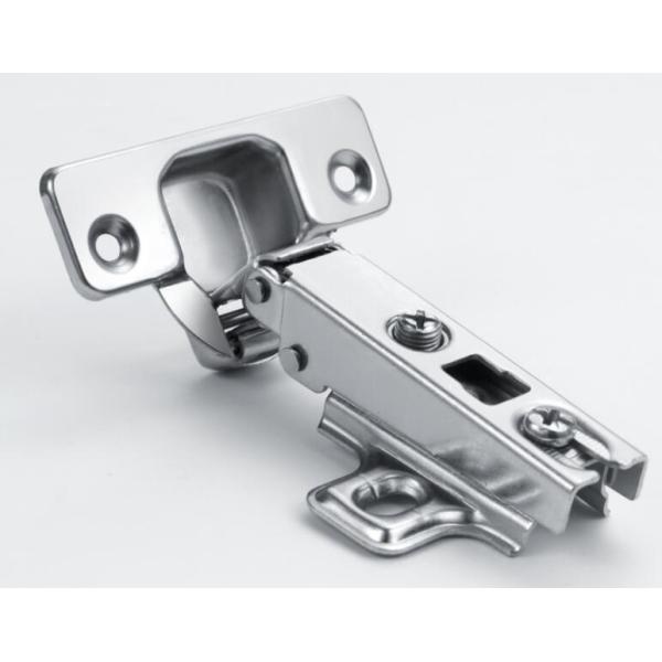 New Arrival "Push to Open" Free Handle Furniture Door Hinges Cold Rolled Steel Nickel