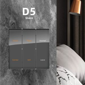 China Smart RS485 Programmable Wall Switch Digital Push Button Tact Switch on sale