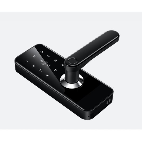 Black Bluetooth Smart Door Lock / Fingerprint Door Lock