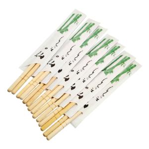 Buy cheap 20cm Moso Bamboo Custom Japanese Chopsticks Paper Sleeve No Wax product