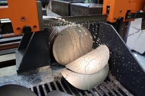 Buy cheap High precision Double column horizontal band sawing machine product