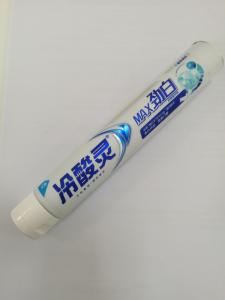 Buy cheap Soft Touch Toothpaste Tube Round Abl Squeeze Tube Packaging Diameter 30 With Flip Top Cap product