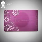 Professional Designe Stainless Steel Business Cards Luxury 4C/4C Or Pantone