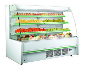 Buy cheap Three Shelves Cooler Multideck Open Display Refrigerator R404 / R22 Refrigerant product