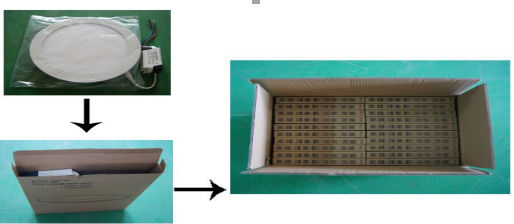 High Luminance Indoor LED Downlights , Round LED Ceiling Downlights With Long Lifespan