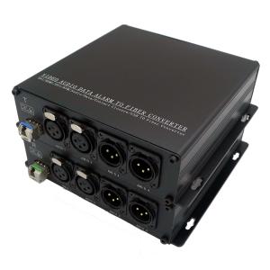 Buy cheap Media Digital Audio Over Fiber Extender Bidirectional Audio Over Fiber product