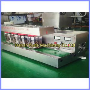 Buy cheap peanut butter bottle sealing machine, chilli sauce bottle sealing machine product