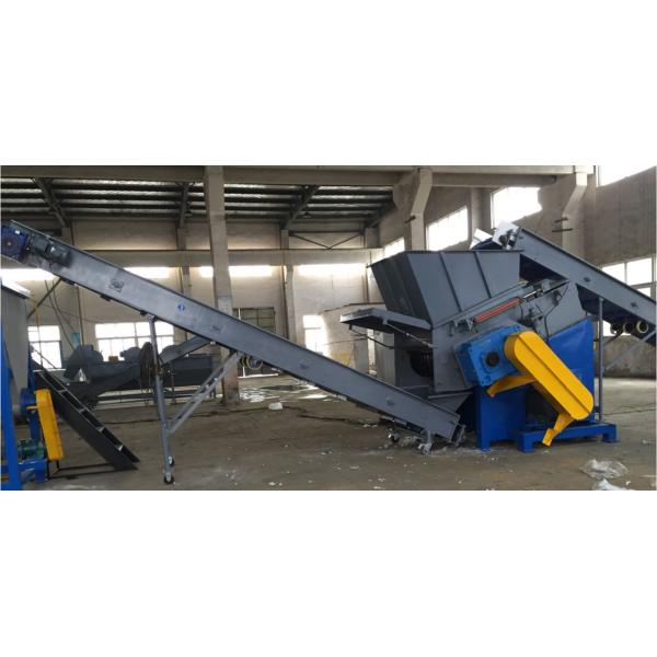 380V 22kw Industrial Single Shaft Shredder Machine