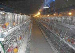 China ISO9001 Laminated Layer Chicken Cage For Hen on sale