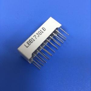 Pure Green 10 LED Light Bar 120MCD - 140MCD Luminous Intensity