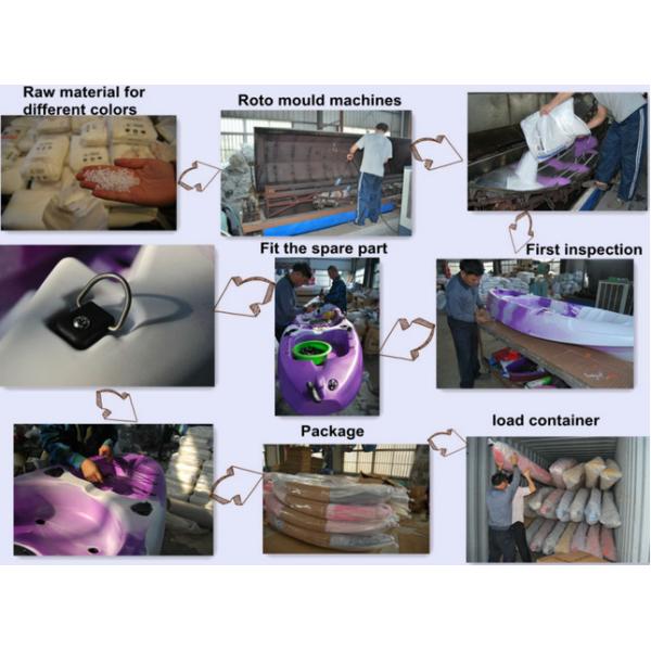 Double Polycarbonate Plastic Crystal Clear Canoe Kayak For Two Person