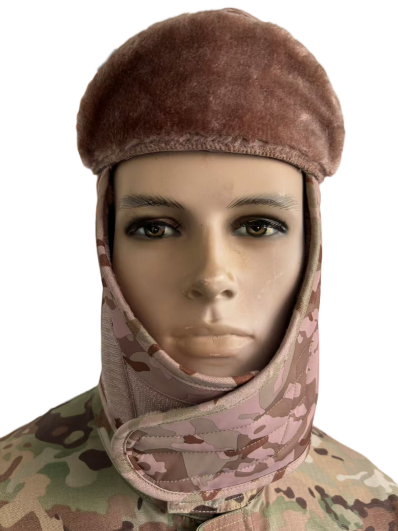 Buy cheap Men'S Hunting Winter Camouflage Military Caps Windproof With Fur product