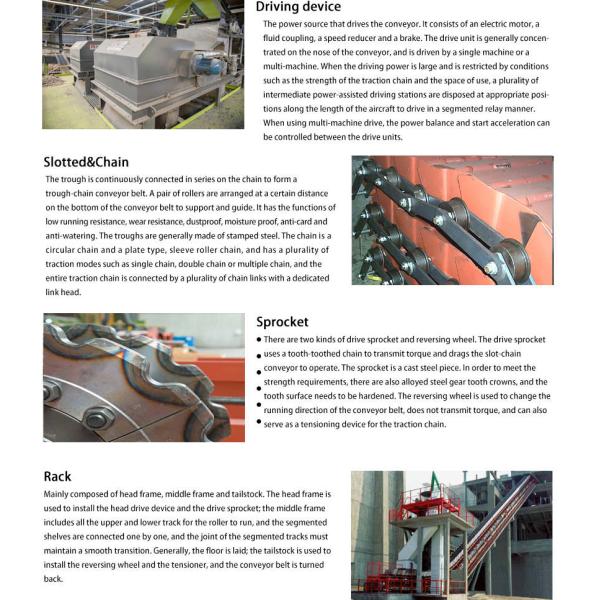 1000T/H 1000 Meters Pan Conveyor For Metallurgy Industry