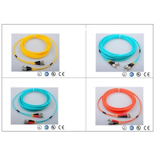 OM3 OM4 Fiber Optic Patch Cord Stability Length Customized With LC Connector