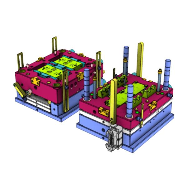 OEM / ODM ： Multi Cavity Injection Mold & On-board Universal Joint Ball Head (1*4) No.24118