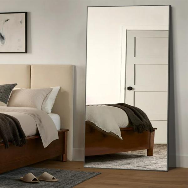 full length mirror Toughened Large Full Body Mirror Glass in Various Sizes for Different Customer Requirements