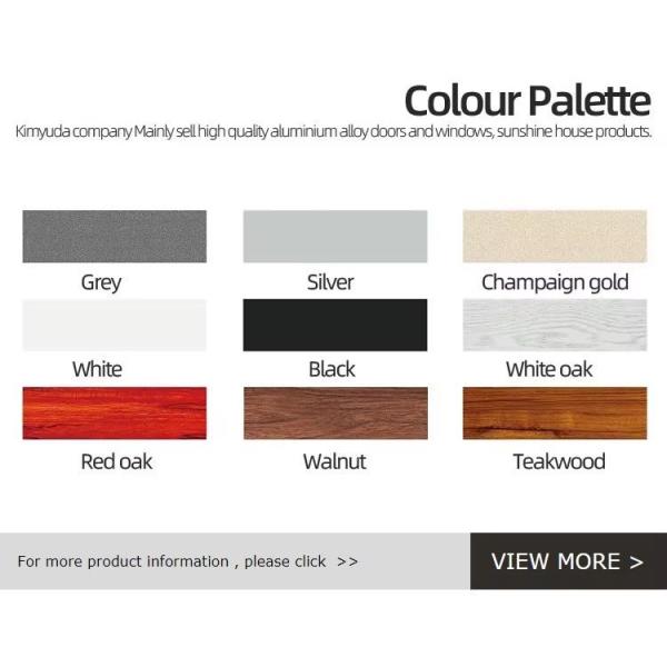 Double Glass Burglar Proof Sliding Window Aluminum Sliding Balcony Window with Security Bars