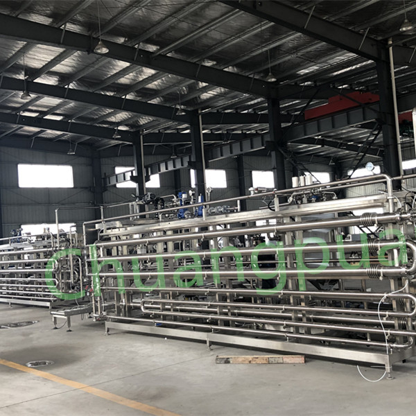 Ultra High Temperature UHT Sterilizer For Fruit Paste Jam Production