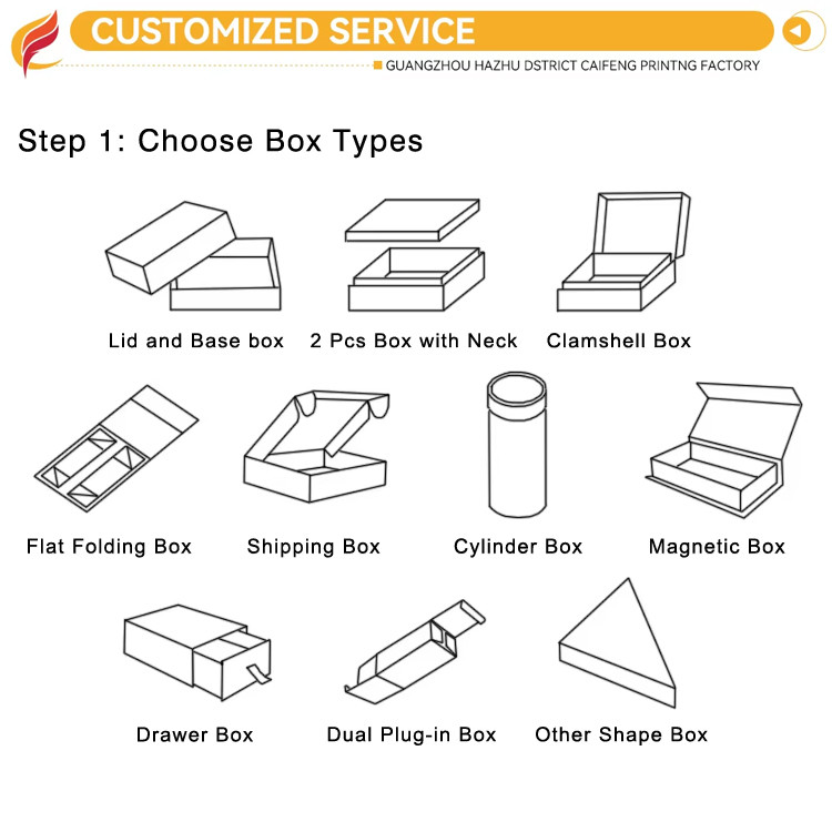 Rigid Cardboard Chocolate Box Two Piece Candy Plastic Tray Insert Box Custom Logo Food Packaging Food Lid and Base Box