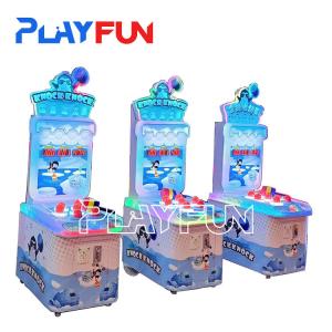 China Playfun kids lottery game machine knock knock hit hammer arcade skill game machine on sale