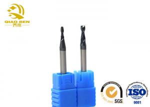 Buy cheap Spiral Carbide CNC End Mill Cutter , 4 Flutes Flat Cnc Milling Cutting Tools product