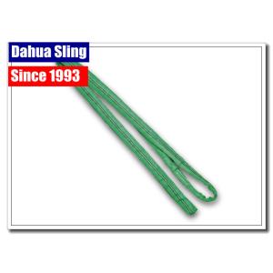 China 2 Ton Endless Round Slings Green Polyester Rigging Australian Standards on sale