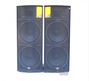 Buy cheap High-power professional stage audio speaker dual 15 inch outdoor speaker square performance full frequency ktv audio pai product