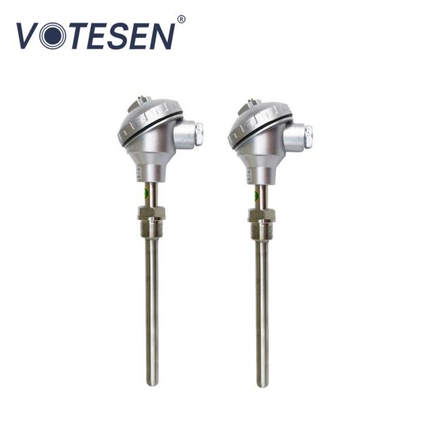 4-20mA High Temperature Thermocouple K Type Probe Sensors Stainless Steel