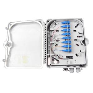 IP65 Wall Mounted 16 SC Pigtail PLC Splitter Box