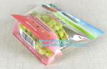 Promotional popular plastic reusable slider zipper food bags, slider k