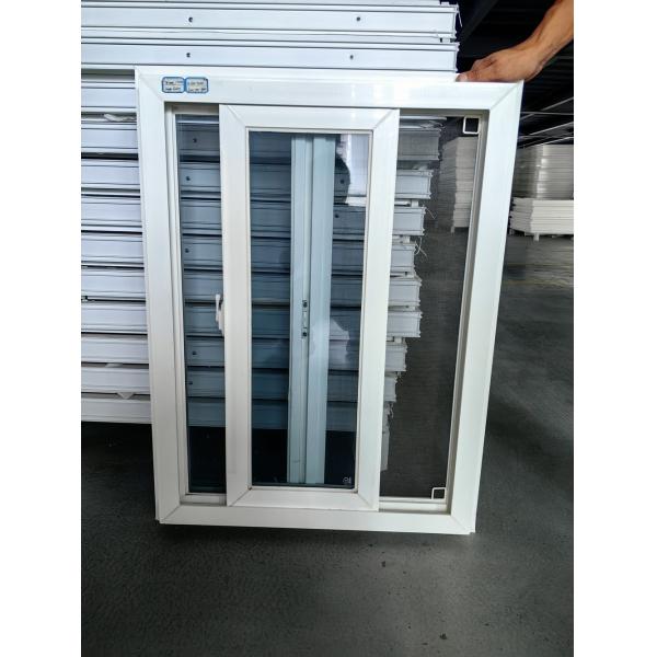American Customized UPVC Sliding Window Single Glass With Engineered Vinyl