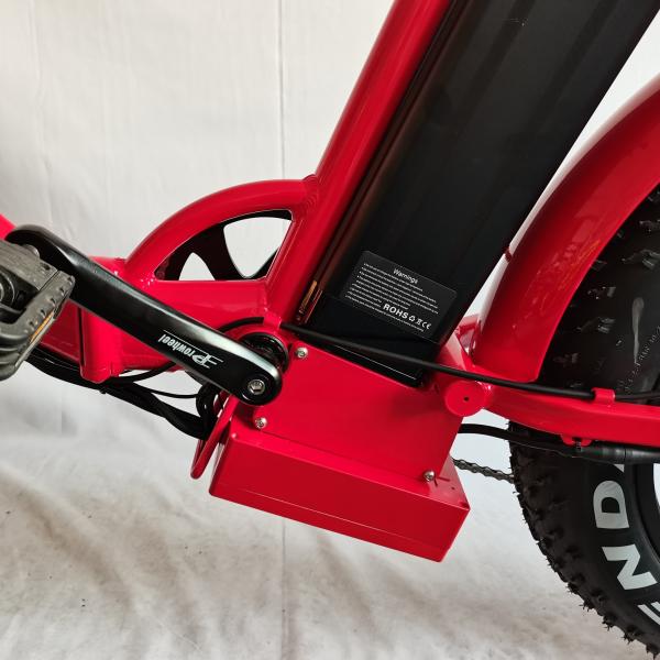 Off Road Fat Tire Electric Bike Foldable Electric Fat Tire Ebikes With Child Seat