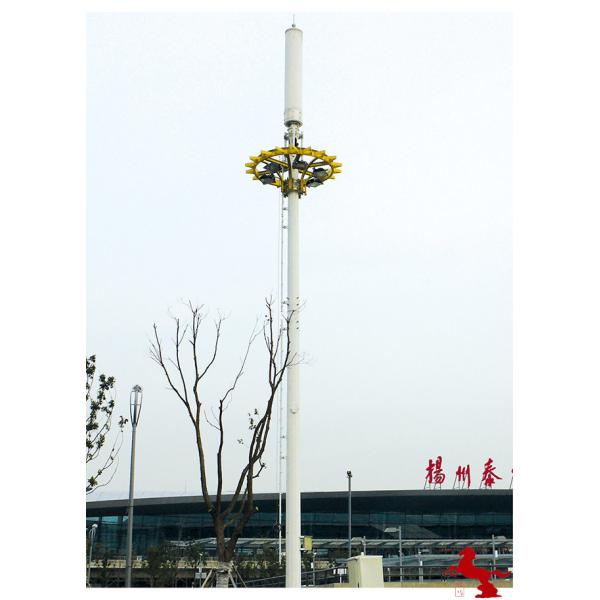 9m Mobile Communication Tower Pole For Antenna Unicom
