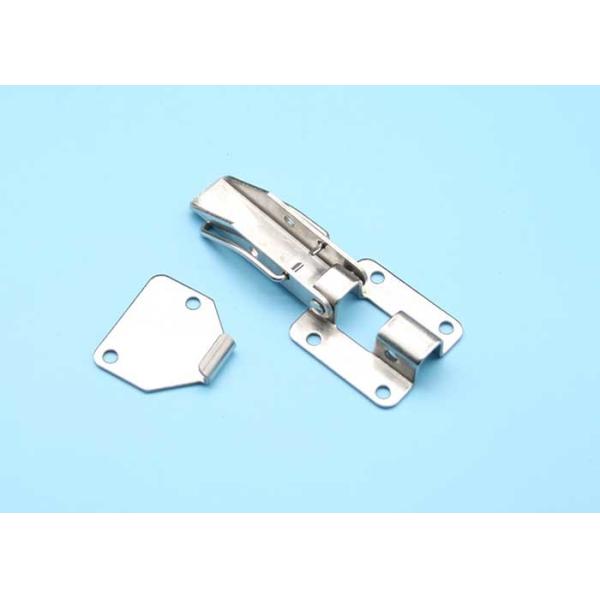 Wearproof 304 Stainless Steel Toggle Latch Metal Toggle Catch With Side Keyhole