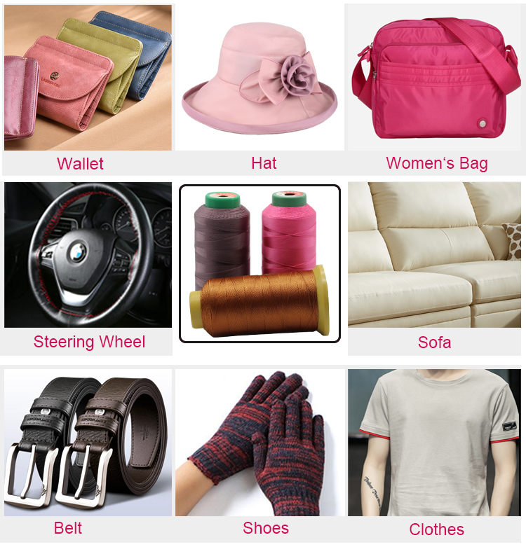 Industry Sewing Nylon Thread with Dyed Pattern Support 7 Days Sample Order Lead Time