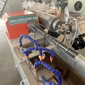 China Flexible Helix PVC Suction Hose Machine / Reinforced PVC Pipe Extruder Machine on sale