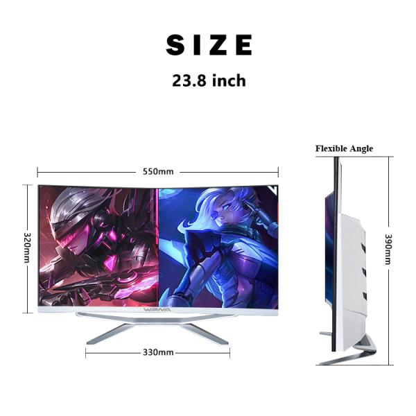 27 " High Quality Aio Game Desktop Laptops Curved Screen All in One Monoblock Computer Gaming Pc