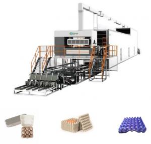 Buy cheap Pulp Egg Box Making Machine Auto Using Recycling Waste Paper product