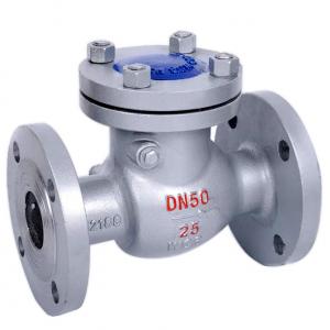 Buy cheap ASME B16.34 And API 6D ANSI Flange Bolted Bonnet 316 Stainless Steel Swing Check Valve product
