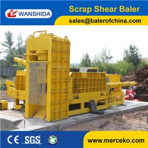 Buy cheap Best price Scrap Metal Shearing Baler Machine to cut and press waste copper & aluminum export product