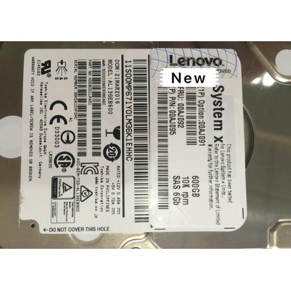 600G 10K SAS 2.5 Inch Server HDD , Laptop Hard Disk AL13SEB600 00AJ091 00AJ092 00AJ095