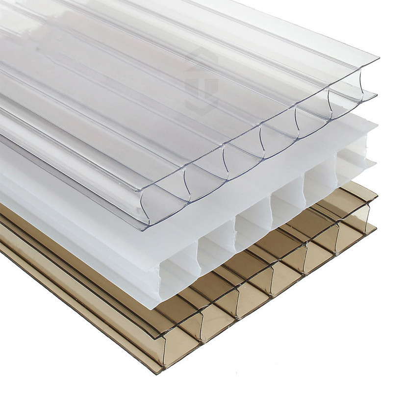 Rainbow Awning With Polycarbonate Solid Or Hollow Sheet