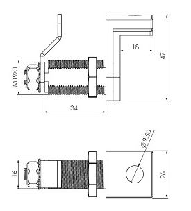 High Quality Lever for Padlock