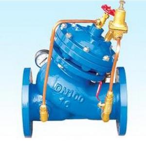 Buy cheap DN100 PN25 water pressure regulating valve YX741 , Inlet Pressure 22Kg / Sq.cm max product