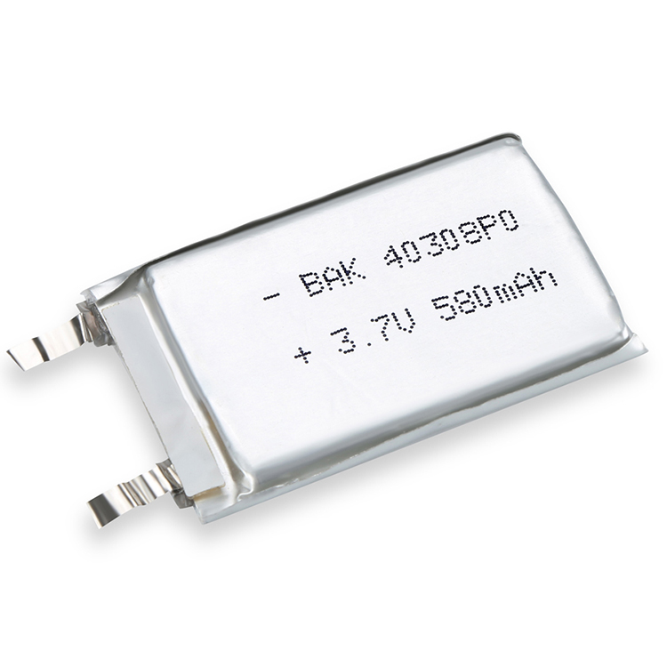 3.7V 580mah Rechargeable Li Polymer Battery High Capacity Flexible Rechargeable Lipo Battery